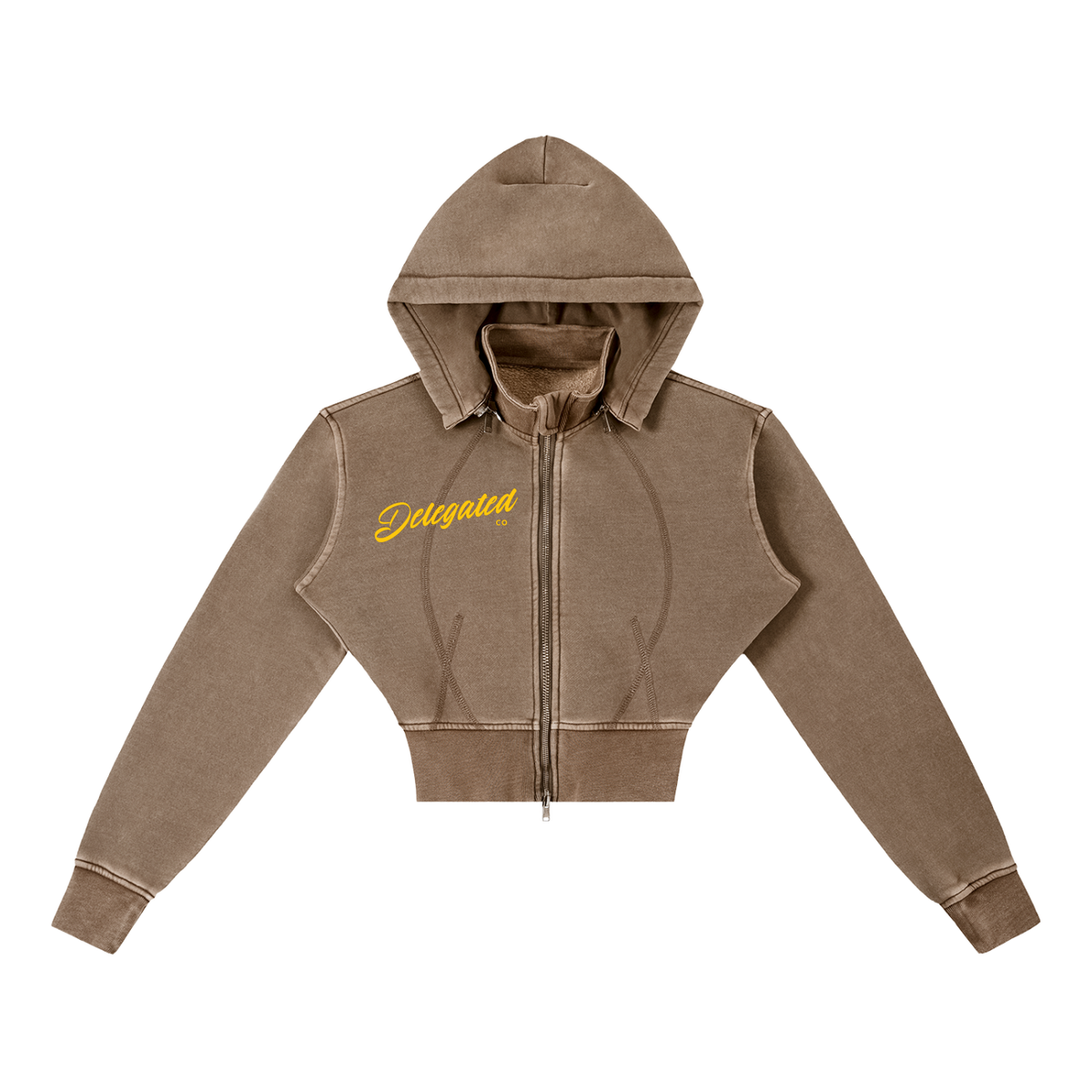 Chosen Cropped Fleece Hoodie