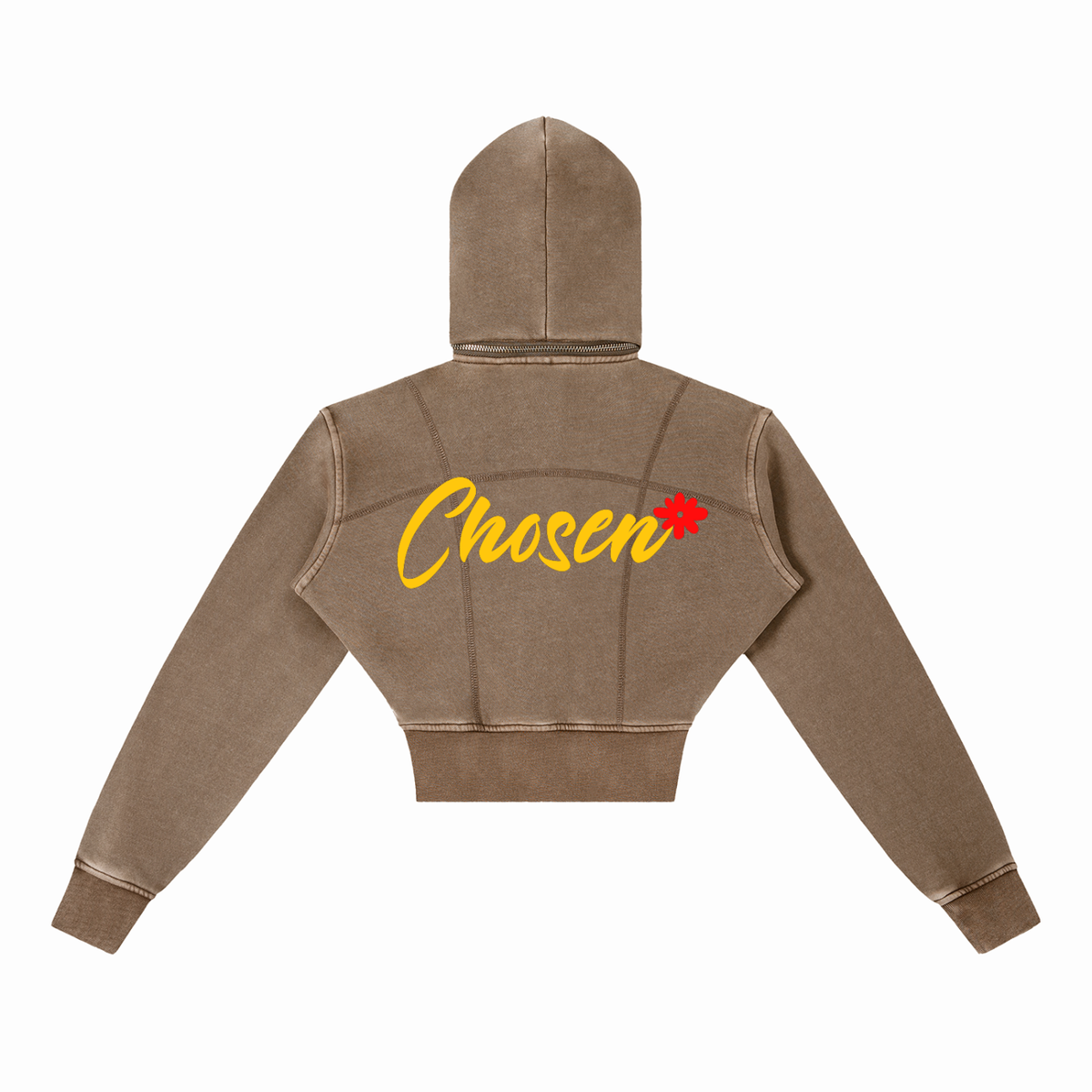 Chosen Cropped Fleece Hoodie