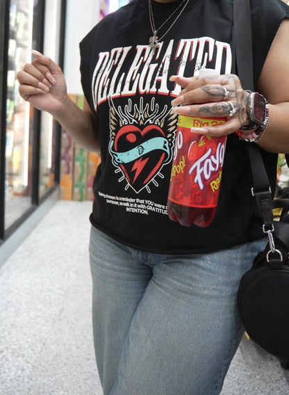 Concrete Rose Sleeveless Tee
